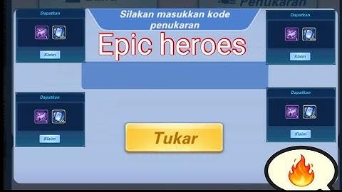 New code Redeem october !!! - Epic heroes save animal #freetouse #freediamond #freetoplay