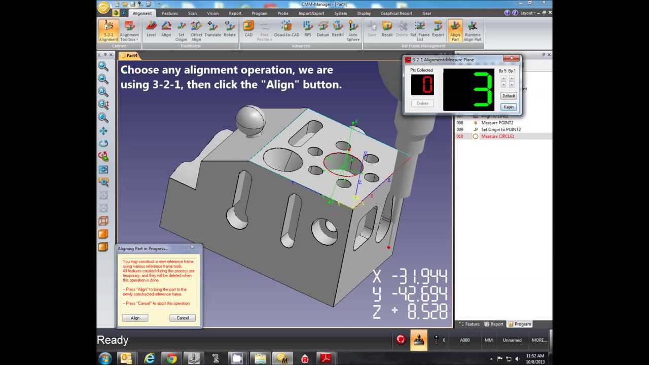 Free Position Alignment