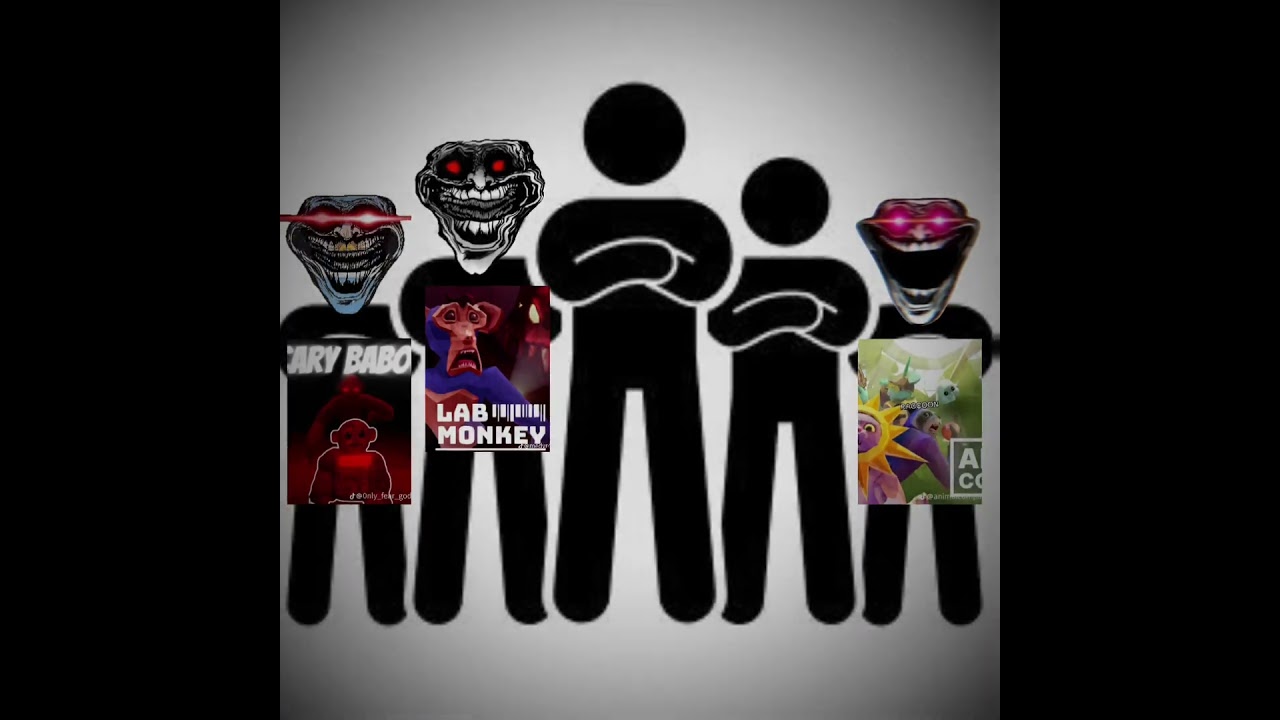 top 5 gorilla tag horror fan games 🎮   