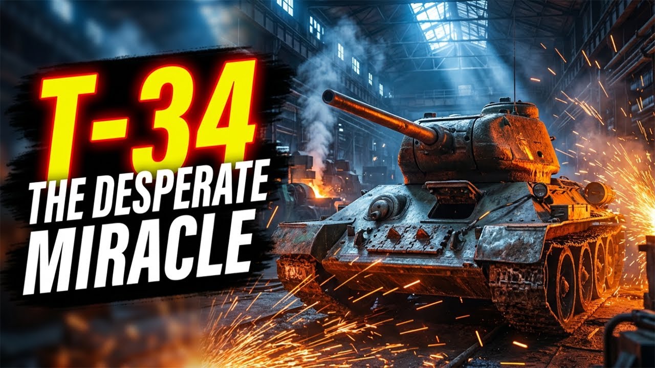 Полный обзор: Отчаянное промышленное чудо танка Т-34