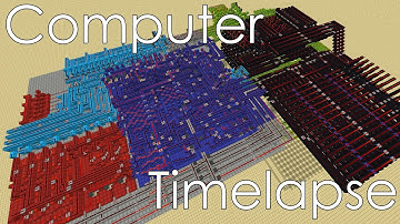 Redstone Computer doing Division in Minecraft!