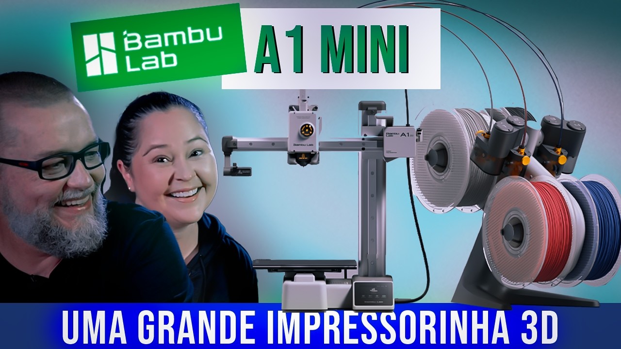 Bambu Lab A1 Mini e A1 Mini Combo - Impressora 3D FDM – Garagem Do