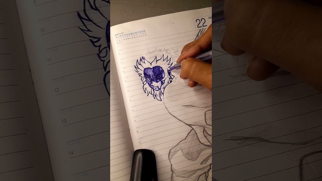 My 3hr progress 🙌 Rengoku artwork 