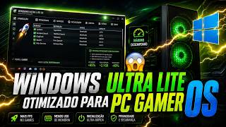 CELERON RESVIVIDO! Deixei esse PC Antigo VOANDO com Windows 10 Lite! 🚀