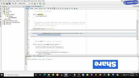 [9-MINUTES] How To Create a Popup Message Box In Java Using Netbeans @jayjassentech