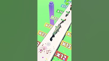 New Casual Mobile Game | Weapon evolution 3D Run Game | Gameplay #gaming #runner #shooting