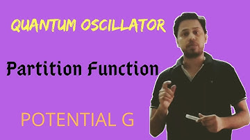 Partition Function of Quantum Oscillator in Hindi || POTENTIAL G