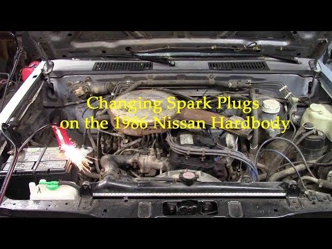 changing-spark-plugs-on-the-1986-nissan-hardbody