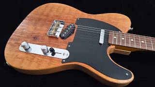 Electric Guitar Build from Old Wood, Telecaster