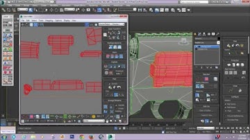 [3dsMax] Sci-fi Pistol- UVW UNWRAP Part 2