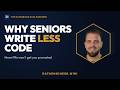 Why senior Databricks engineers write less code than mid-level ones