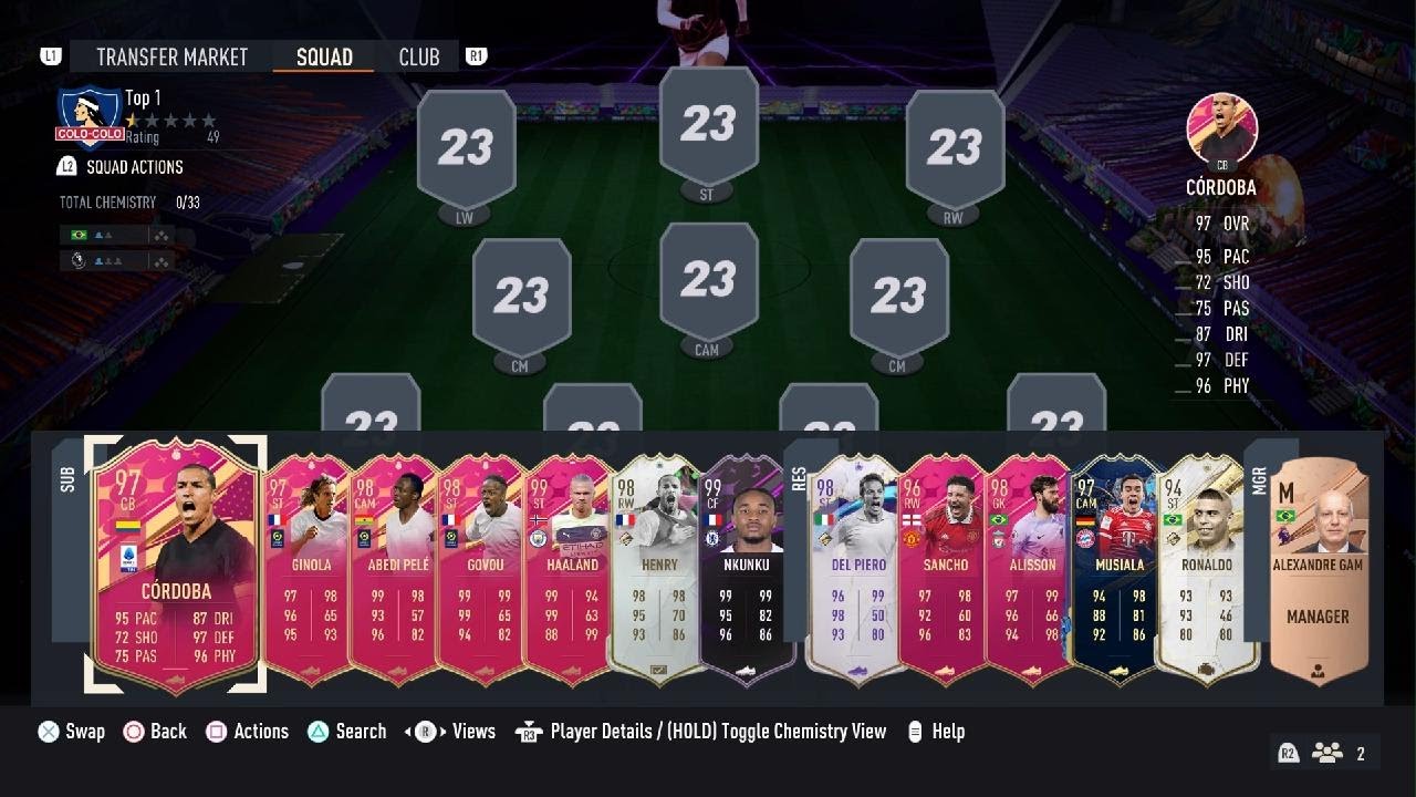 Fifa 23 - My End Game Team! : r/fut