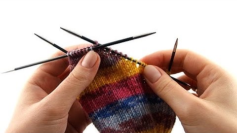 How to Knit Toe-up Socks #4 Heel