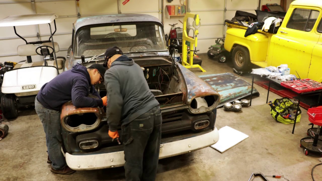 Chris's 58 Chevy Apache breakdown Part 1