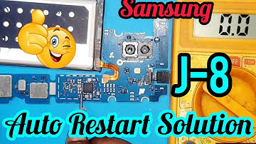 Samsung J8 auto restart hardware solution #mobileengineer