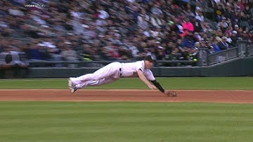 MIN@CWS: Frazier lays out for a diving stop
