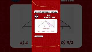 Bil bakalım serisinde geometri #mat #matematik #geometry #yks #tyt #ayt #kpss #eğitim #online #izmir