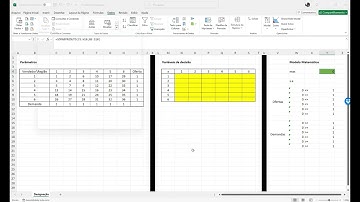 Problema de designação resolvido no solver do Excel