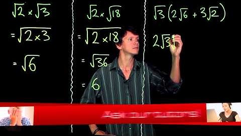 490 Multiplying surds