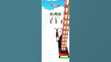 Santa Runner 3D 2021 #gameplay #game #game #shorts #androidgames All Level Gameplay (Android,iOS)