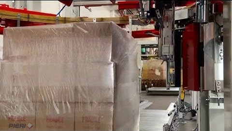 Volautomatische Palletwikkelmachine AVR 400 Flexa