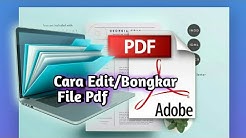 Cara Edit File Pdf - Durasi: 3.03. 