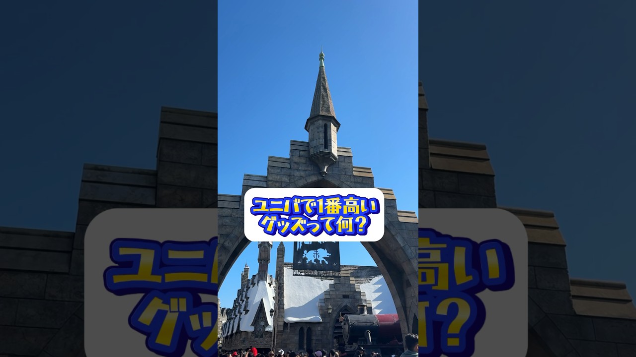 USJ] The most expensive item at Universal Studios is shockingly