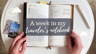 A WEEK IN MY TRAVELER'S NOTEBOOK | Journal with me in Portugal! 🇵🇹