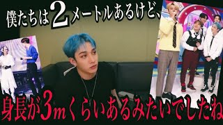 【Stray Kids】スキズの身長が小さいんじゃなくて、TXTの身長が高すぎるだけらしい。【日本語字幕】