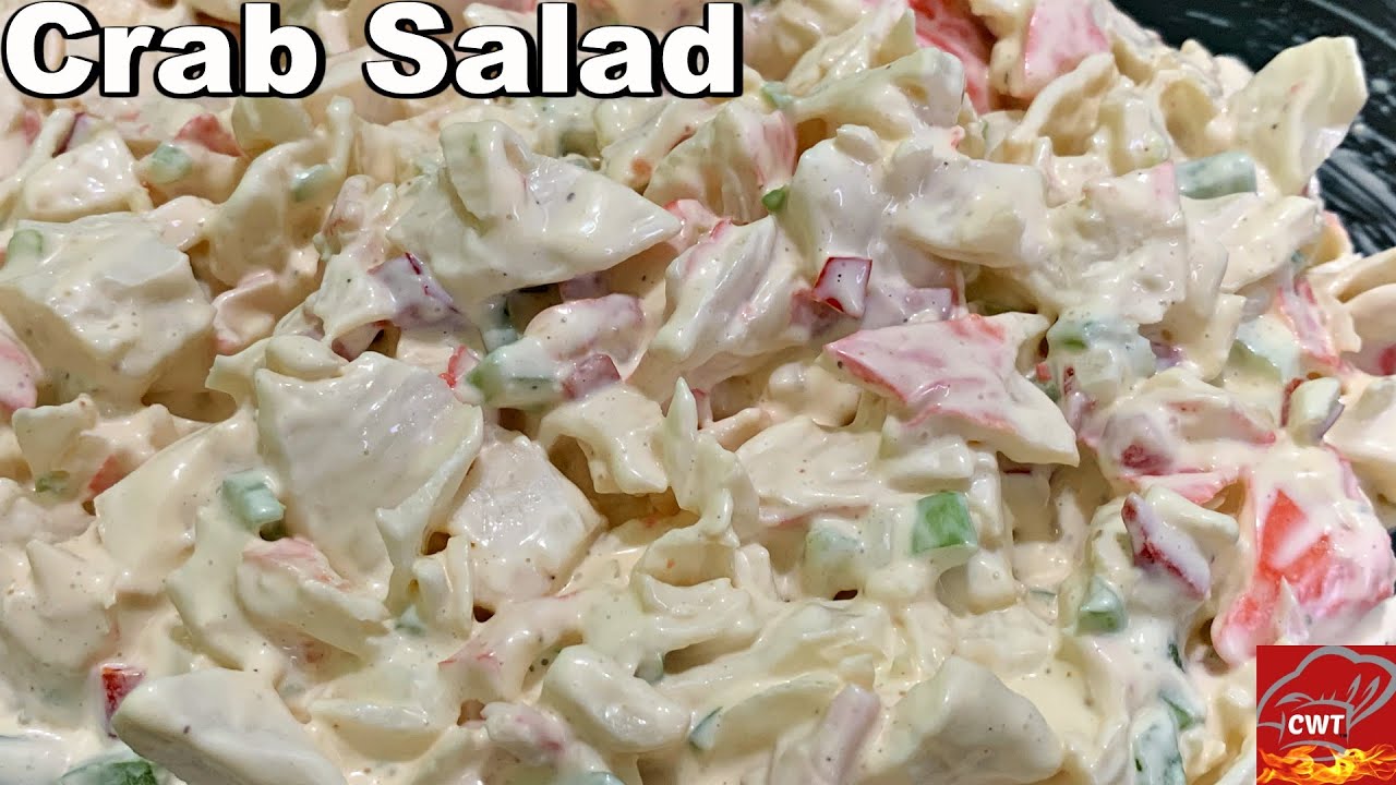Best Imitation Crab Salad Recipe - YouTube