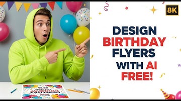 How to Create Birthday Flyers with Google Nano Banana AI (100% FREE!)