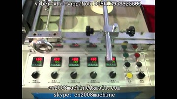 CY 450 v bottom paper bag making machine with pp window