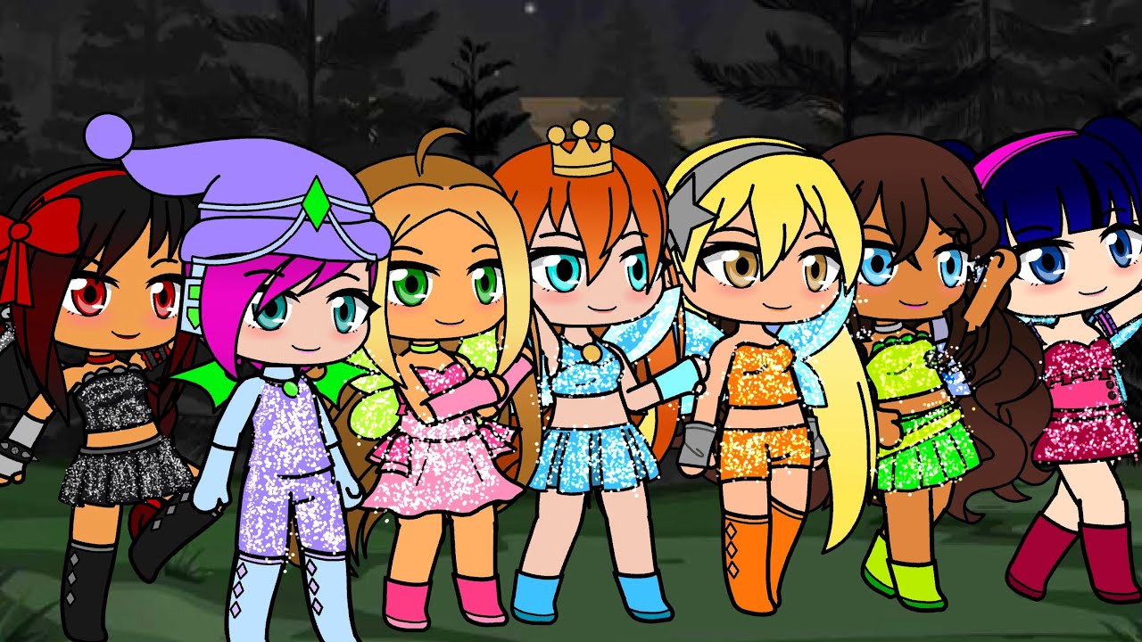 Winx Club Gacha: S2 Group Transformation (With my OC Luna)