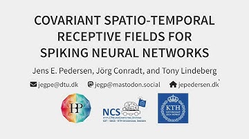 Covariant spiking neural networks