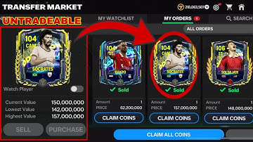 HOW TO SELL UNTRADEABLE PLAYERS IN FC MOBILE 25?! DO THIS!