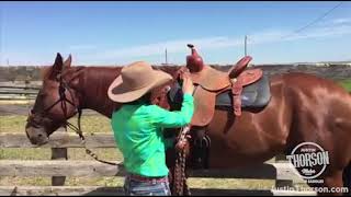 LV Barrel Saddle – Palermo Ranch