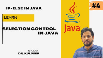 if-else and nested if-else in java |video -4|Control structures |conditional statements | iSyllabi