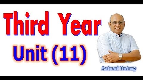 Homework Unit 11 Video 1