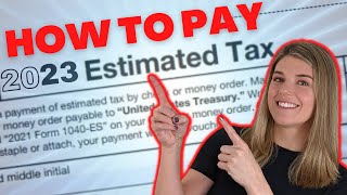 how to pay estimated quarterly taxes to the irs