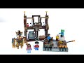 LEGO Minecraft Movie 21272 Waldanwesen mit Boxring