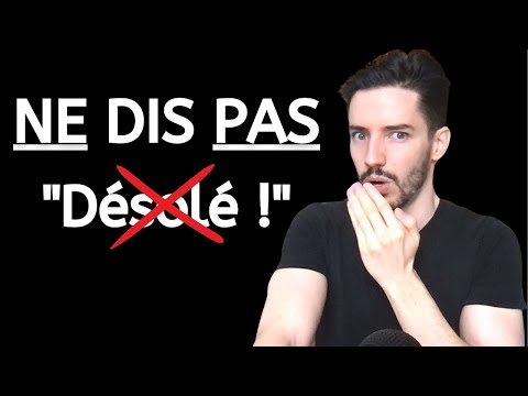 Vidéo: Que signifie désolé ?