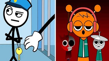 Thief Puzzle vs Spranky Run: Horror Game - Satisfying ASMR Funny Gameplay All Levels