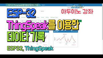 [ESP-32] ThingSpeak를 이용한 데이타 로거 - Data Logger using ThingSpeak
