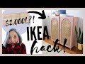 Arched Cabinet IKEA Hack! DIY Office Refresh | PINTEREST MADE ME DO IT EP. 1