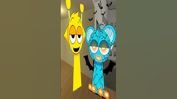 Simon and Sky Sprunki in the Phase Nextbot Gmod hotel