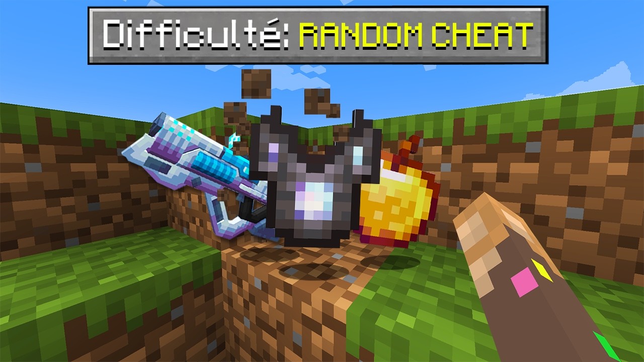 Je dois finir Minecraft mais les LOOTS sont ALÉATOIRE et MODDÉ..