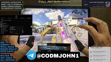 CODM IOS HACK V1.0.48!🔥(GLOBAL) | Non Jailbreak/Non root | Aimbot + ESP !!