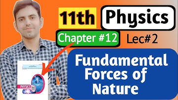Fundamental/Basic Forces of Nature | Class 11 Physics Chapter 12 Nuclear and Particle Physics