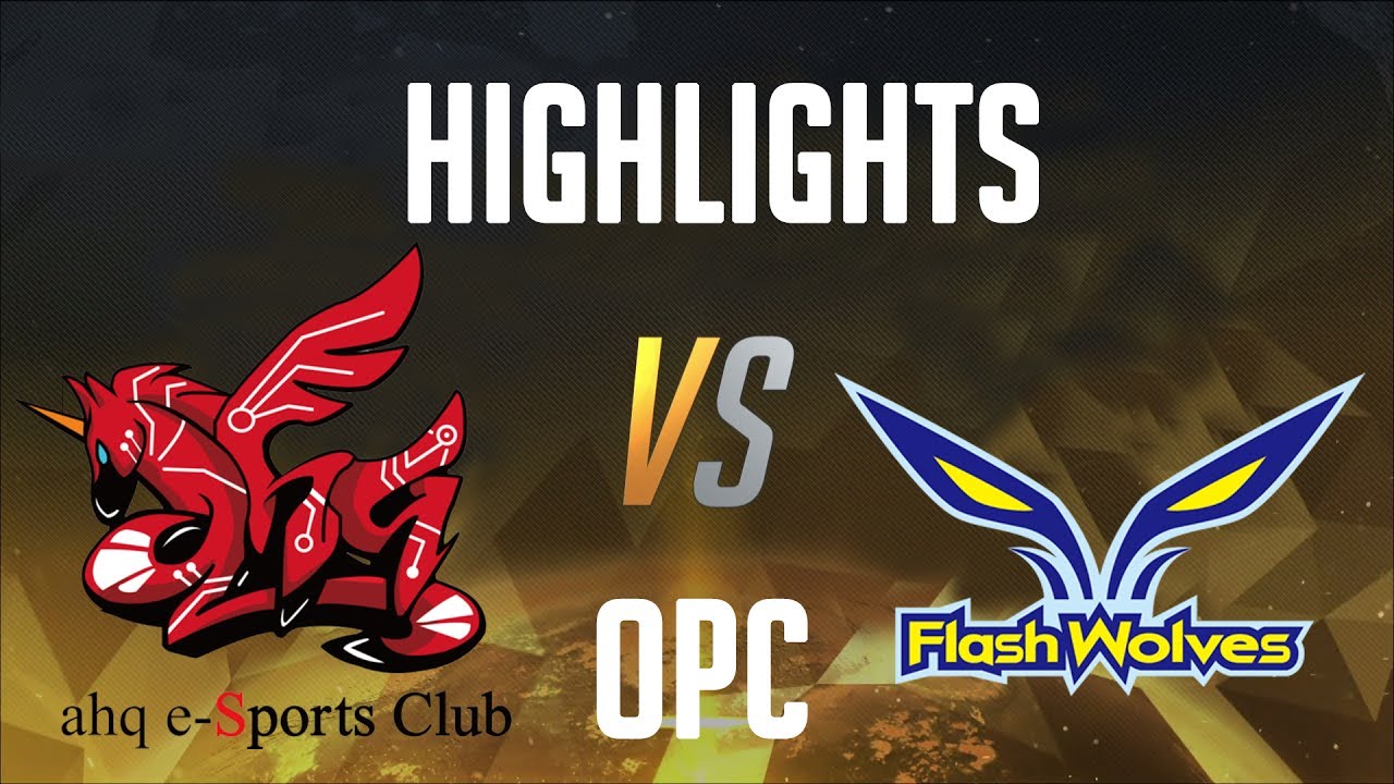 Flash Wolves Woby Flash Wolves vs AHQ Esports Highlights – Overwatch Pacific Championship ...