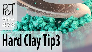 Conditioning Hard Polymer Clay Tip #3 - Food Processor